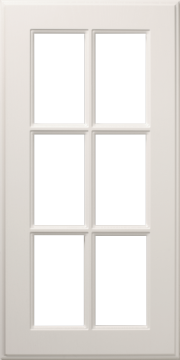 Mullion Style 518 - 6 Lites Front